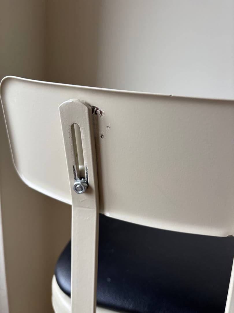 【廃番】リオン LYON　ファクトリースツール ＋クッション ＋バックレスト付き