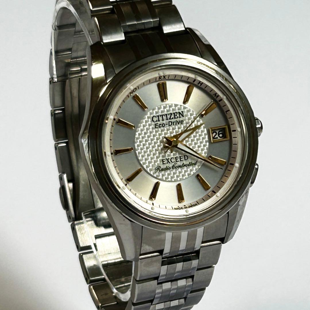 美品/稼働】CITIZEN エコドライブ EXCEED H111-T011381