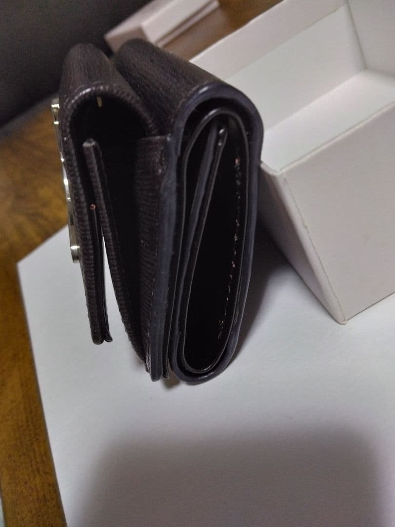 Vivienne Westwood 三つ折り財布 黒紫