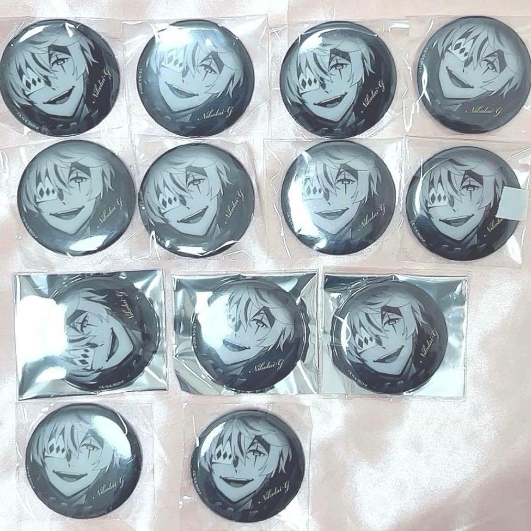 文スト モノクロ缶バッジ ニコライ・ゴーゴリ