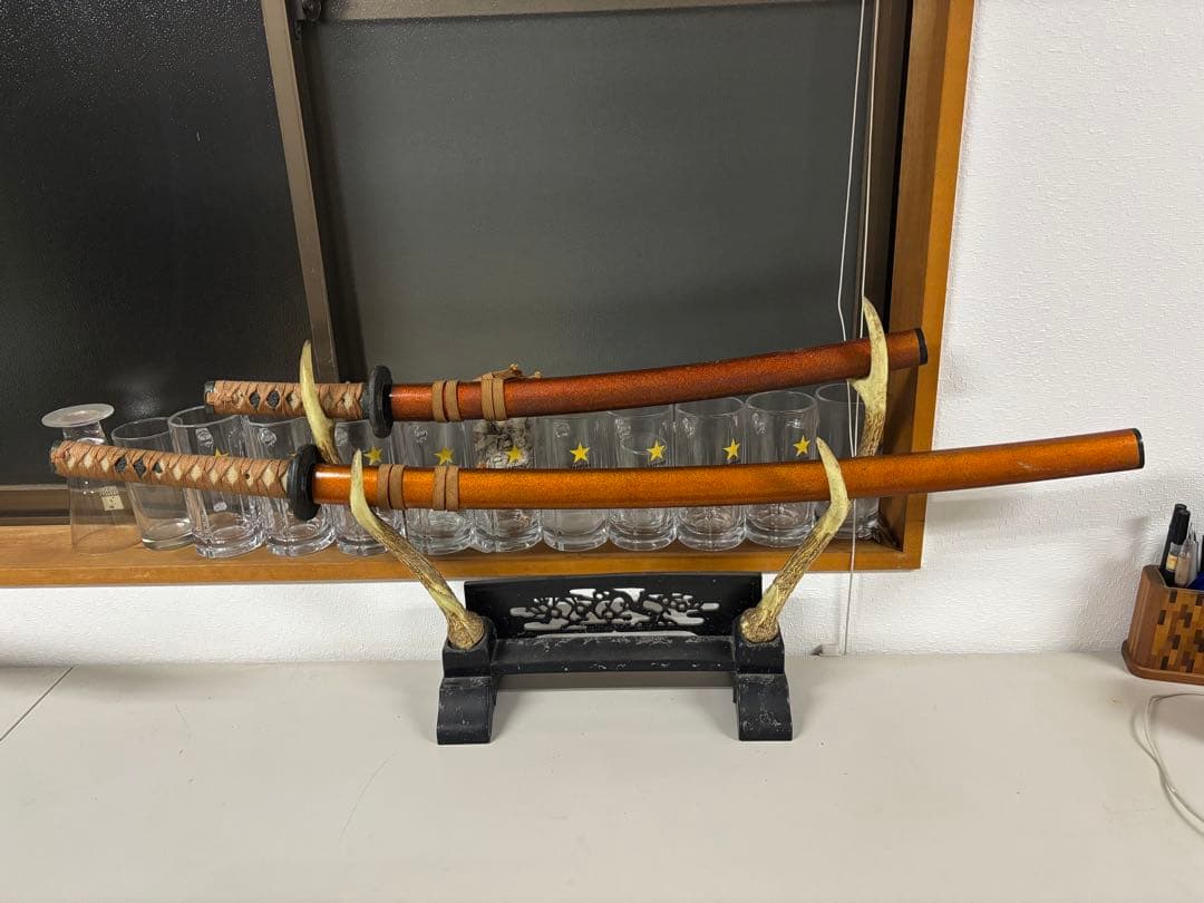 模造刀　居合刀　脇差セット