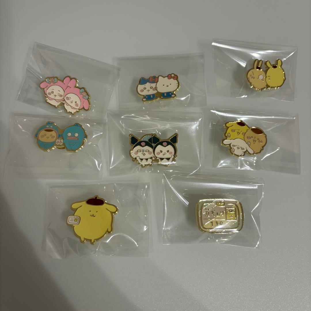 ちいかわ×サンリオキャラクターズ ピンズコレクション