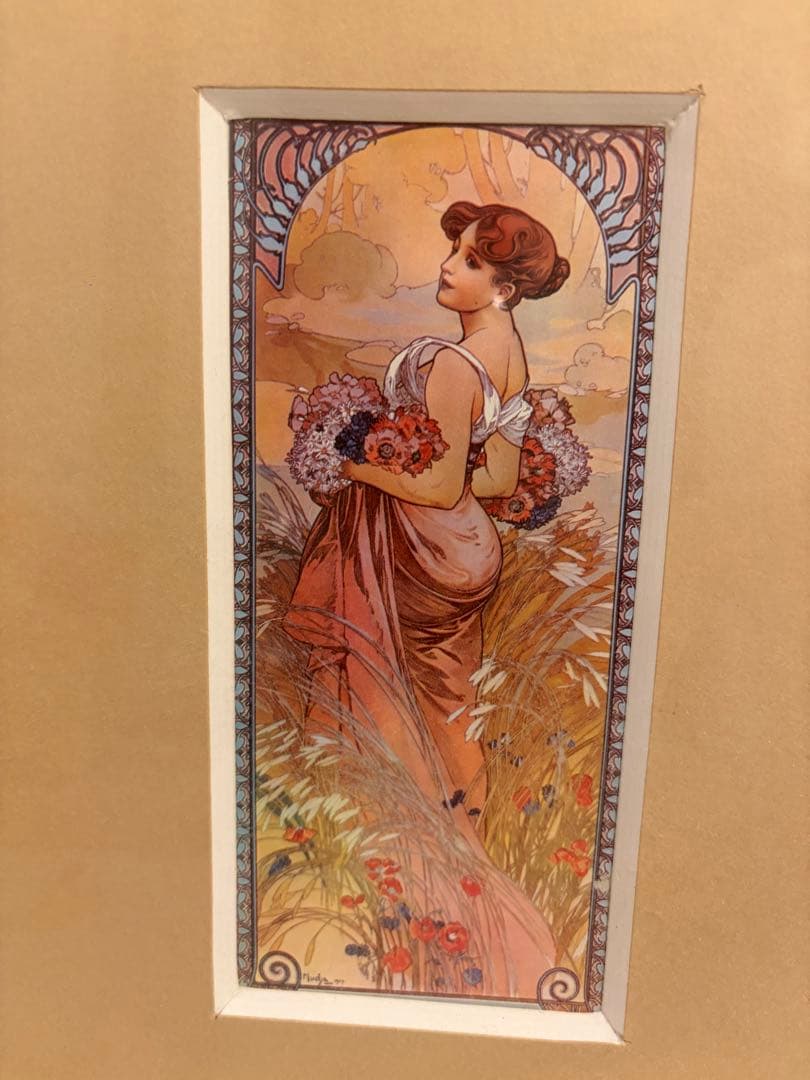 アルフォンス・ミュシャ額装