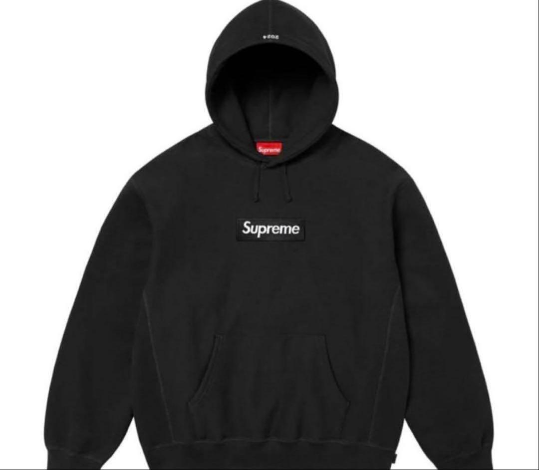 Supreme Box Logo Hooded Sweatshirt ブラック