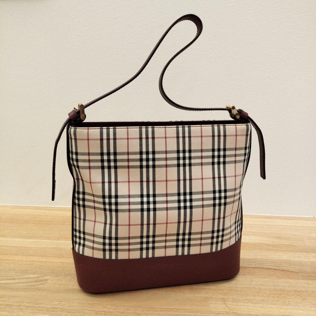 Whiteboo!! 　Burberry チェック柄 ショルダーバッグ
