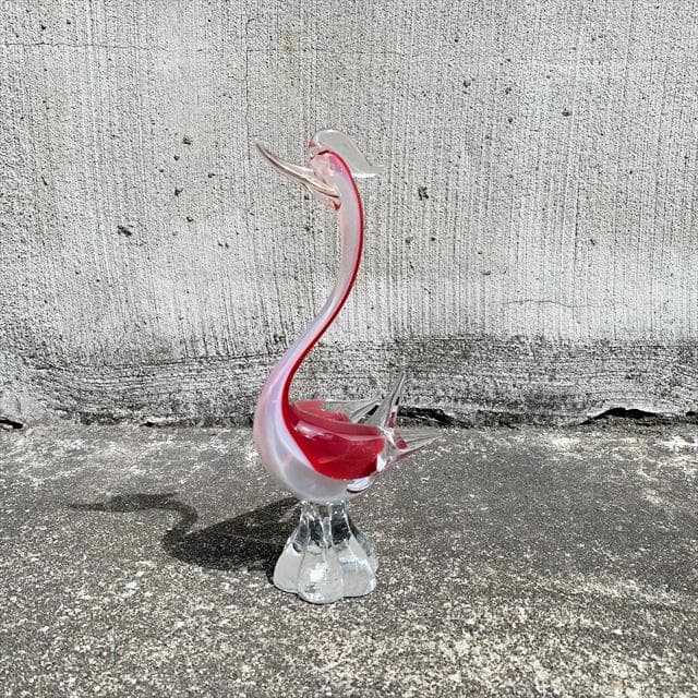 イタリア｜murano/ムラーノ｜ガラスオブジェクト｜鳥｜ヴェネツィア｜