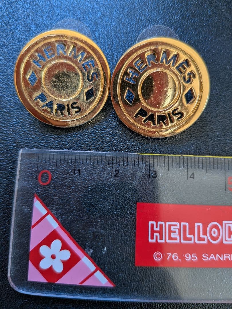 HERMES リメイクピアス（イヤリング→ピアスに変更）