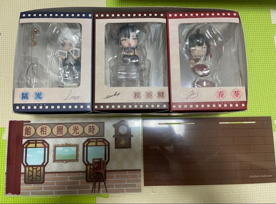 時光代理人　フィギュアセット　光影定格　トキ　ヒカル　リン　程小時　陸光　喬苓
