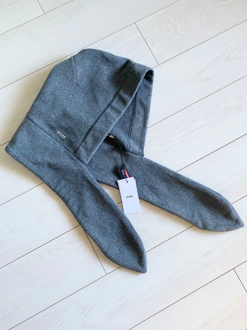 【試着のみ】 HYKE ポーラテックフリースバラクラバ