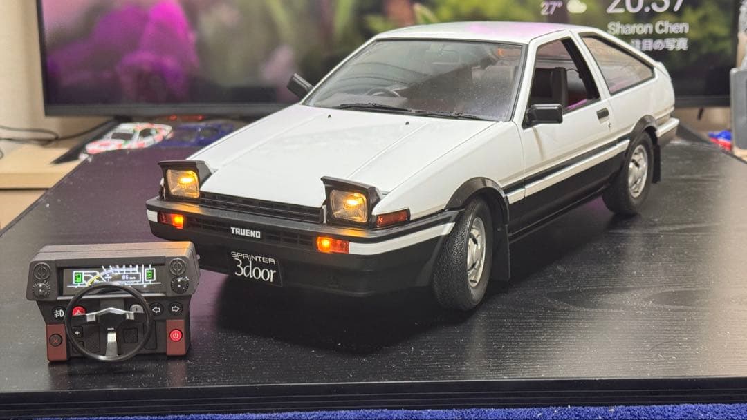 デアゴスティーニ　AE86 スプリンタートレノ　1/8スケール