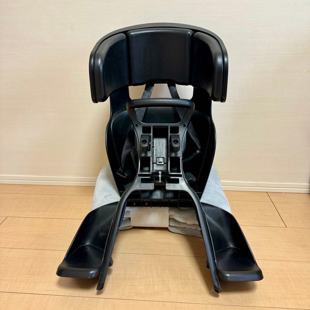 【こしあん】OGK 自転車用チャイルドシート(前用) ブラック