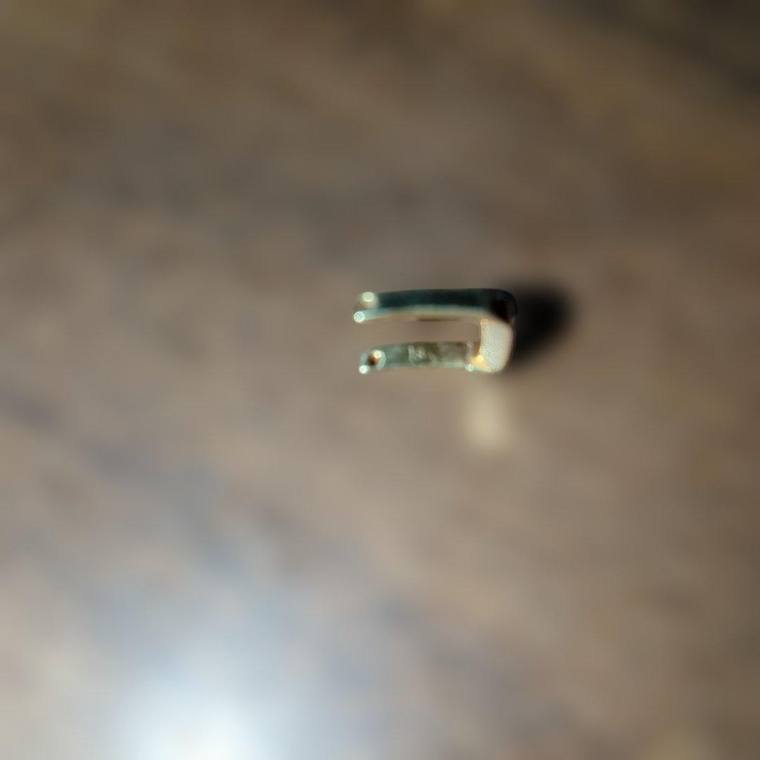 時計バンド用１８K美錠