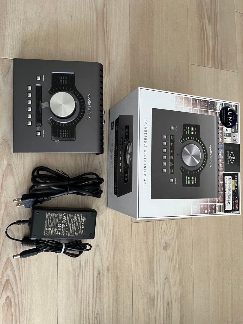 DTM・DAW apollo twin x Thunderbolt QUAD