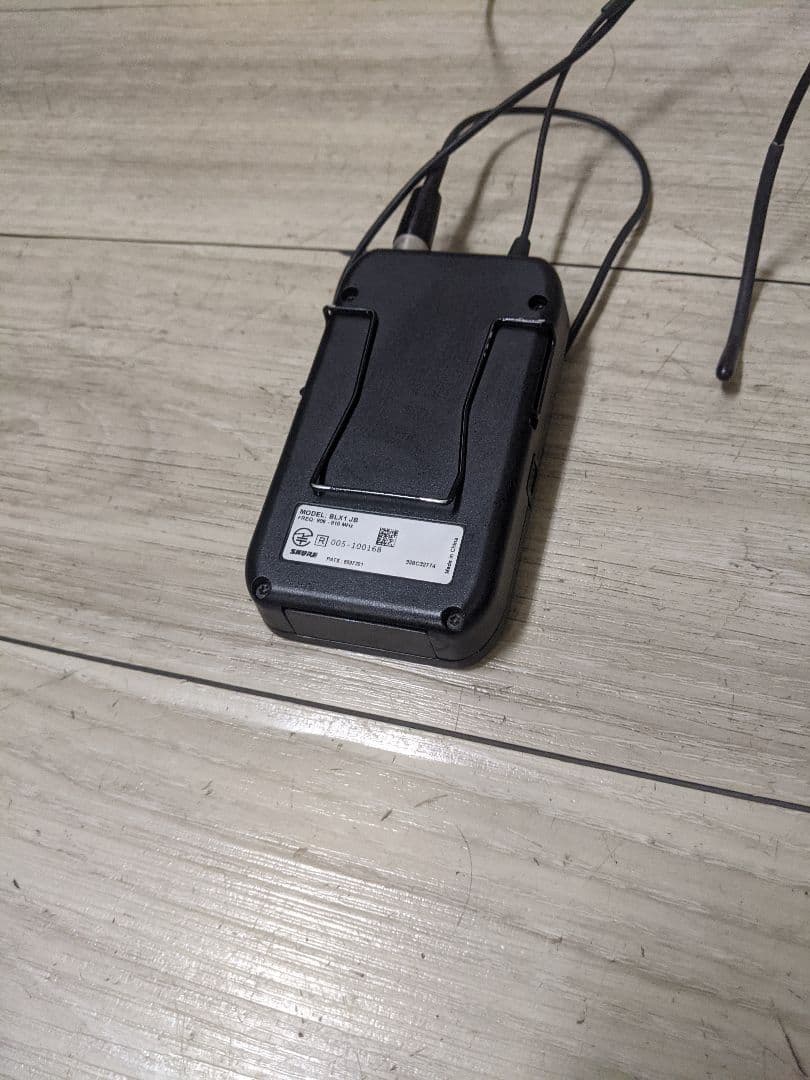 SHURE ワイヤレスシステム用 送信機 BLXシリーズ BLX1