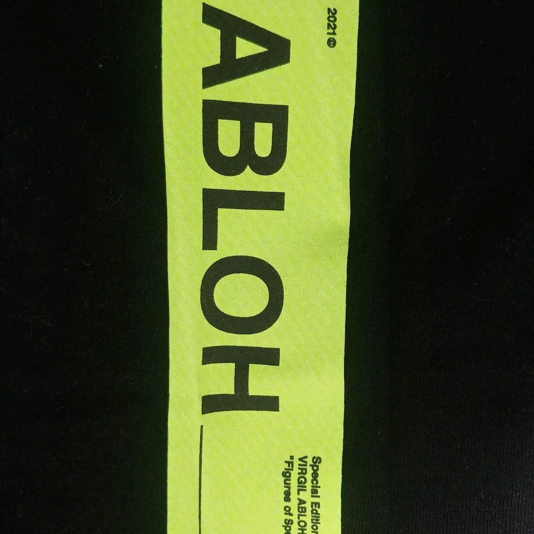 ヴァージルアブロー×チャンピオン×ICA Tシャツ (黒) Mサイズ