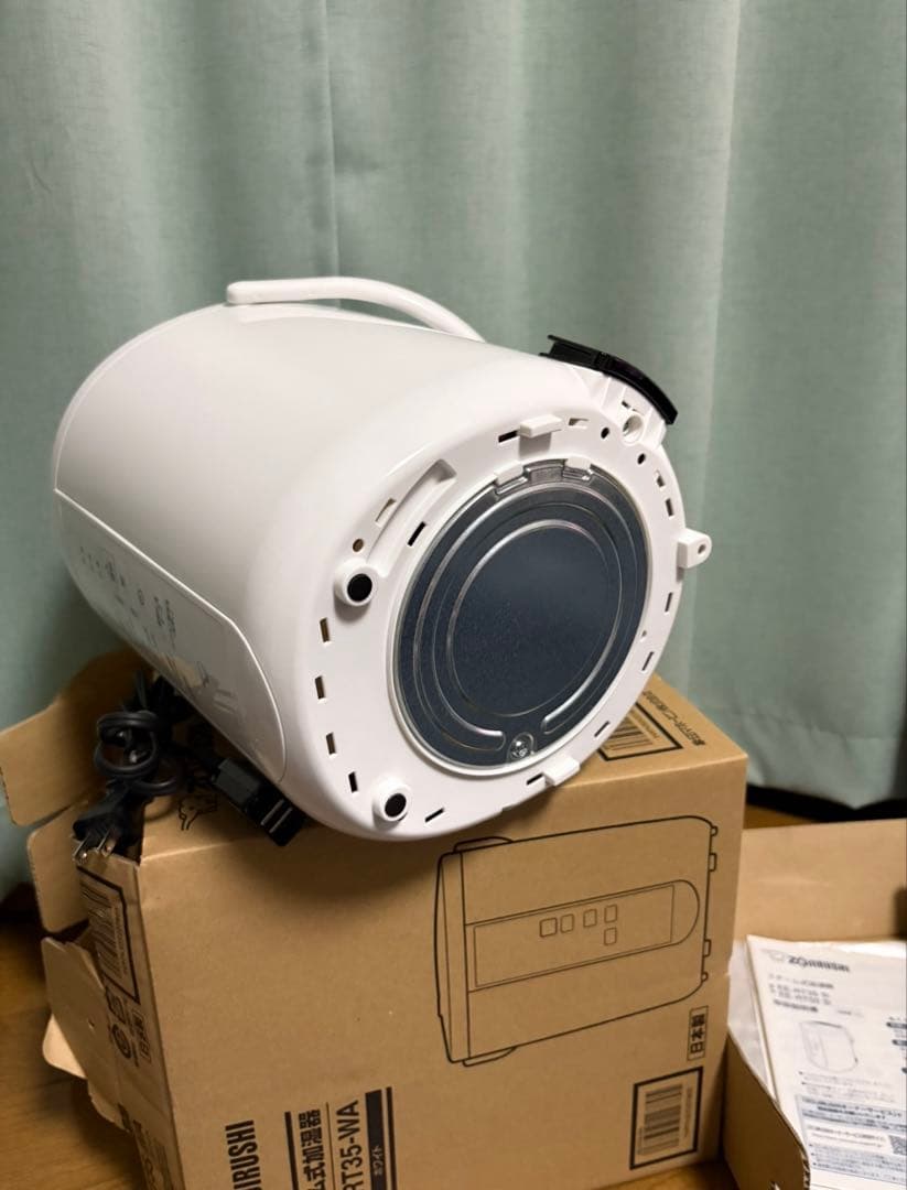 【極美品】象印スチーム式加湿器 EE-RT35-WA 350ml 2024年式