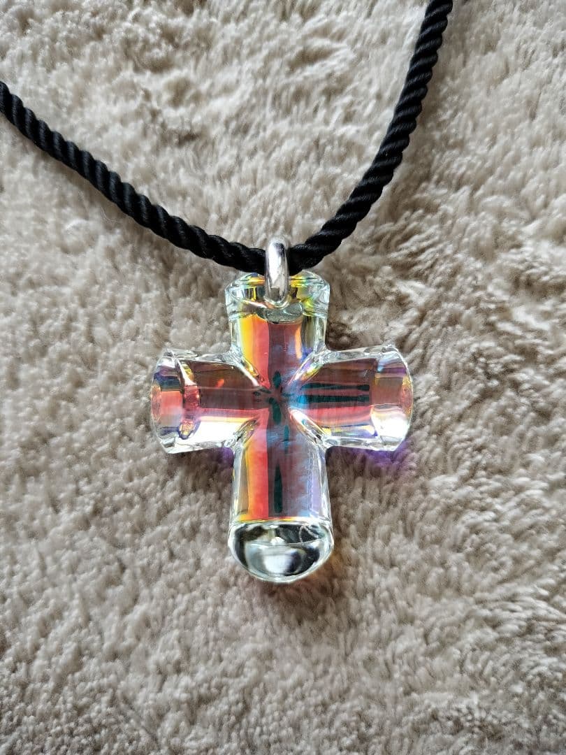 [美品]バカラ　 イリゼ　クロスチョーカー　ネックレス