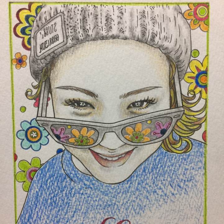 似顔絵イラストオーダーsample