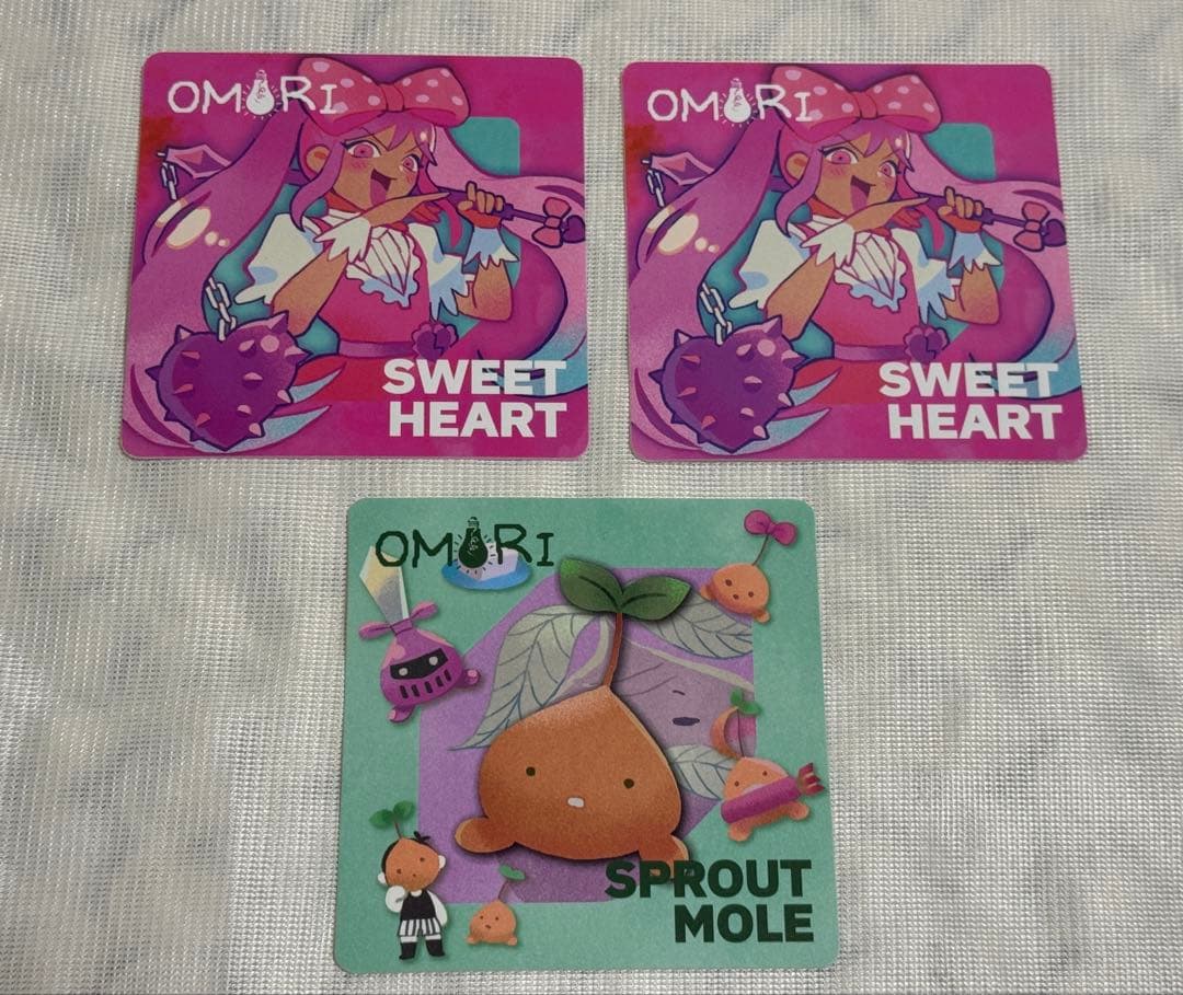 OMORI スイートハート ピンバッジセット