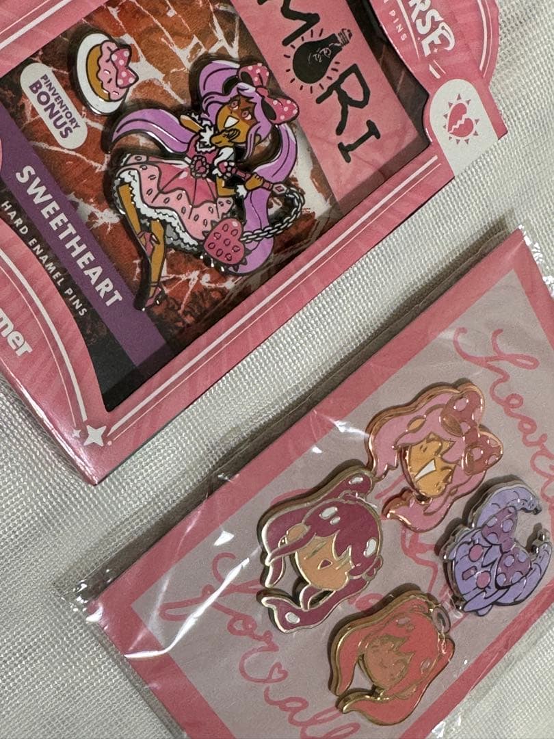 OMORI スイートハート ピンバッジセット