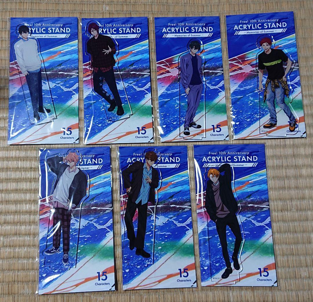 Free アクリルスタンド アクスタ 10周年 MS イベント 七瀬遙 松岡凛