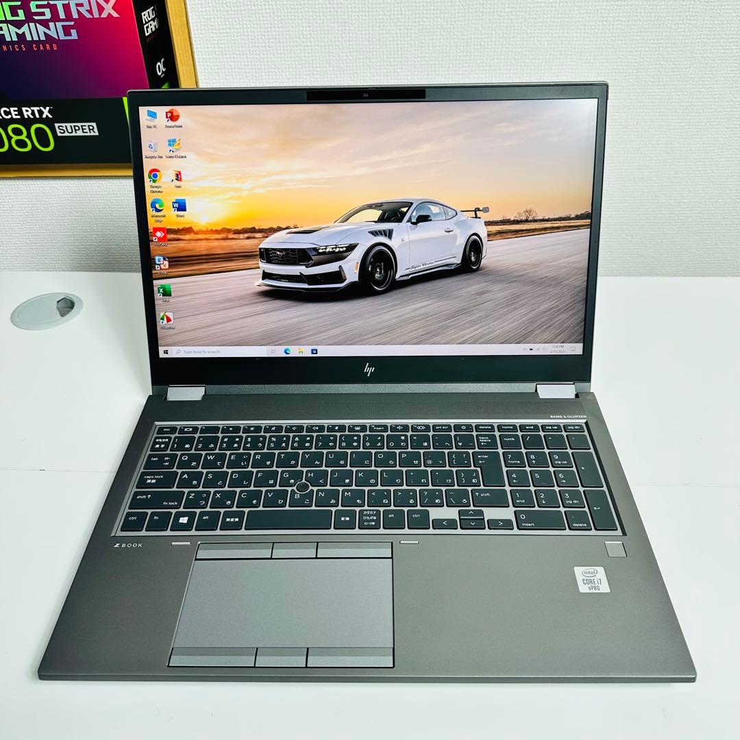 Windowsノート本体 HP ZBook Fury 15 G7 i7/32/512/RTX3000 6G