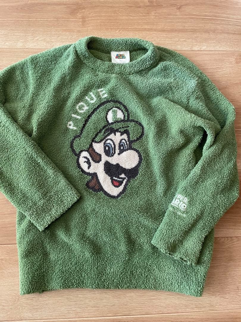 ジェラートピケ　スーパーマリオ　限定　ルイージ　　Lサイズ