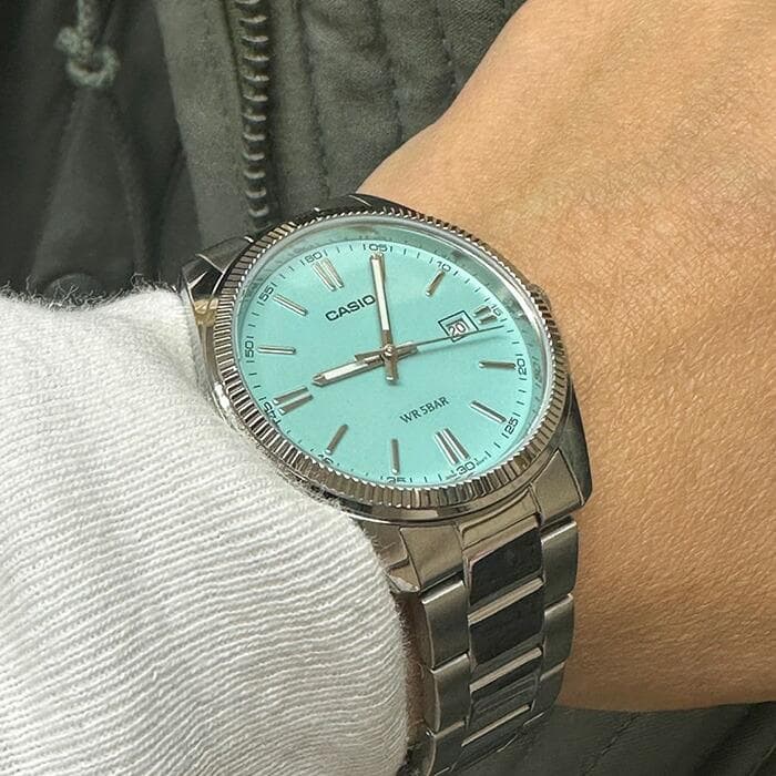 CASIO MTP-1302D-2A2JF ティファニーブルー