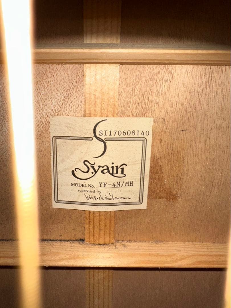 ④Syain（サイアン） アコースティックギター YF-4M/MH