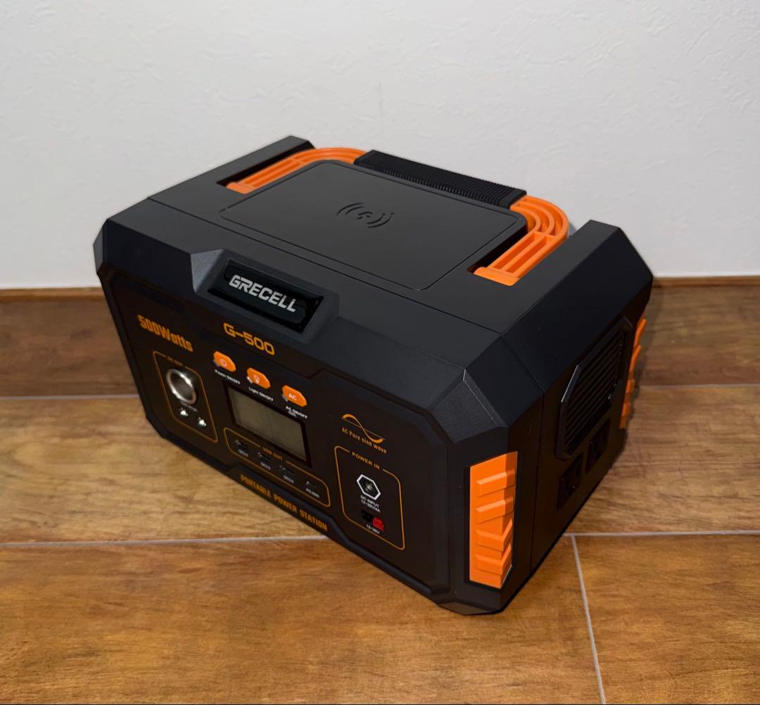 【新品】GRECELL ポータブル電源 G-500