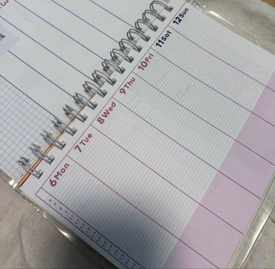 Atelier DorF' 2025年スケジュール帳　加藤愛里