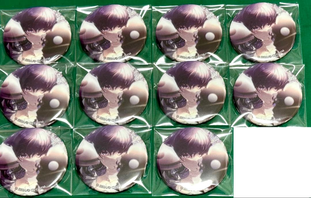 プロセカ　朝比奈まふゆ　グリッター缶バッジ 32A 11点