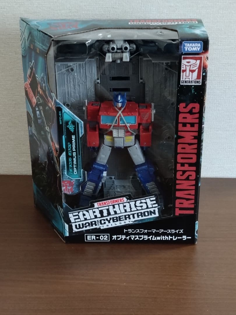 レックガー付き新品トランスフォーマー オプティマスプライムwithトレーラー