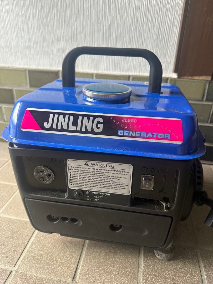 マスイ　小型発電機　JINLING JL950