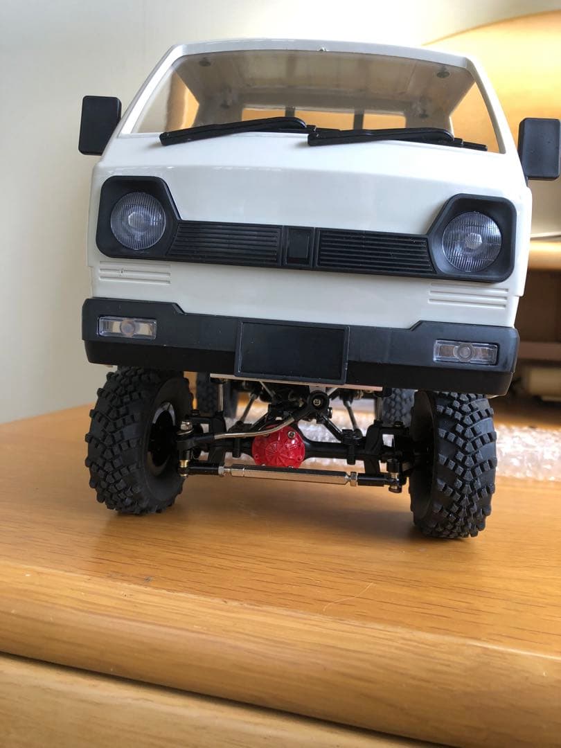 WPL C24にD12ボディ載せ