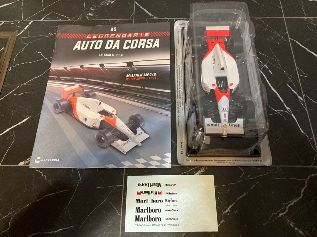 日本未発売　マルボロデカールセット　ビッグスケールF1コレクション　MP4/6