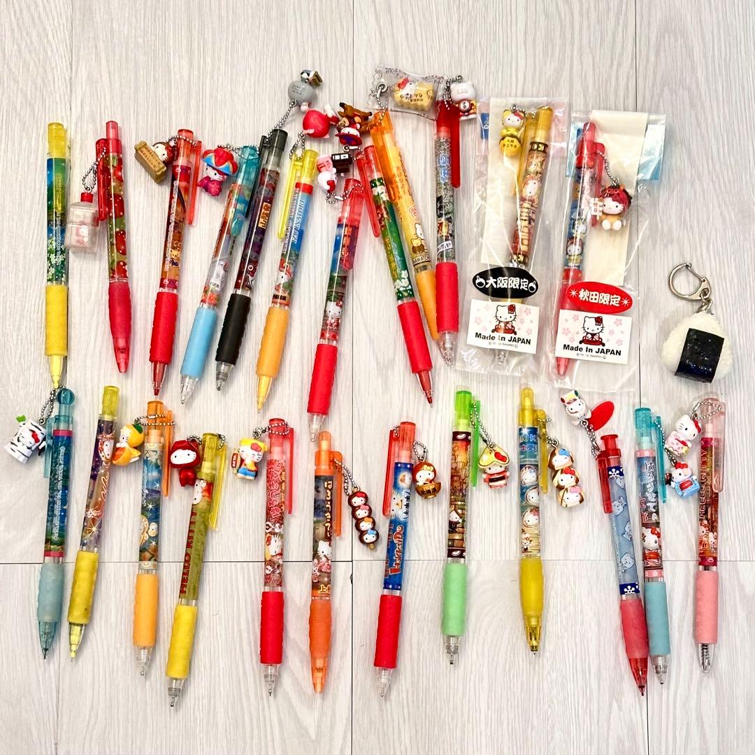 ハリーキティ　都道府県　シャープペンシル 24本
