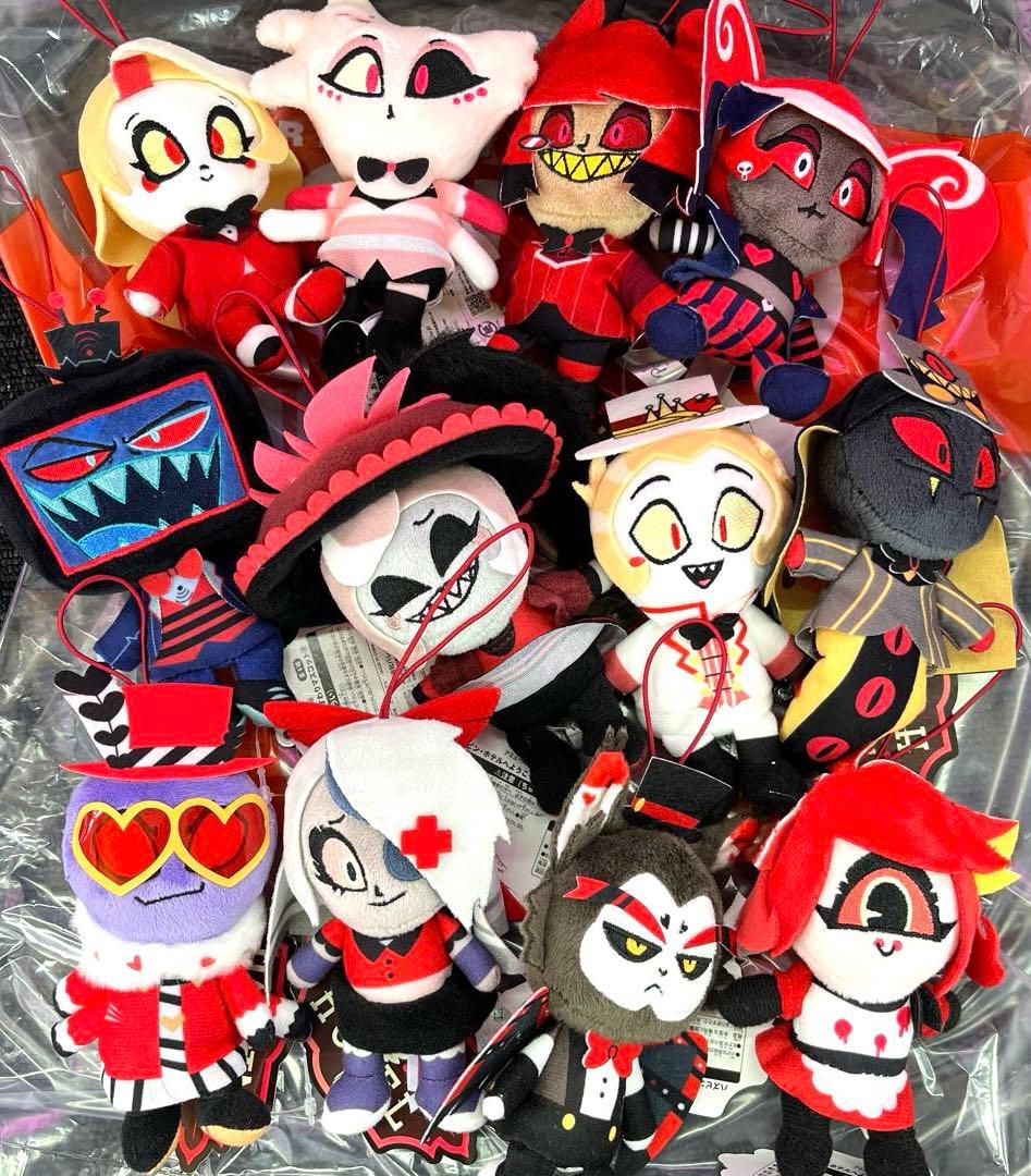 ハズビン・ホテルへようこそ おすわりマスコット　ラウンドワン限定　全種セット