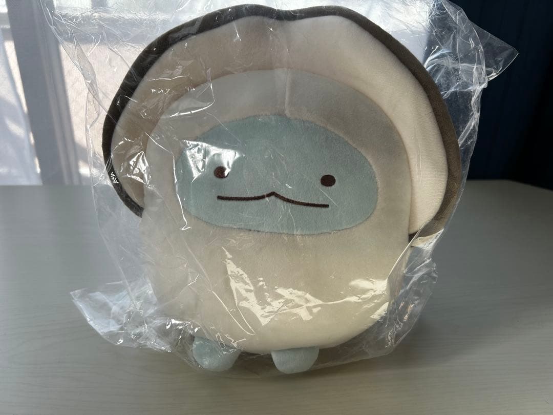 すみっコぐらし水族館　スーパーもちもちぬいぐるみ　とかげ　カキ