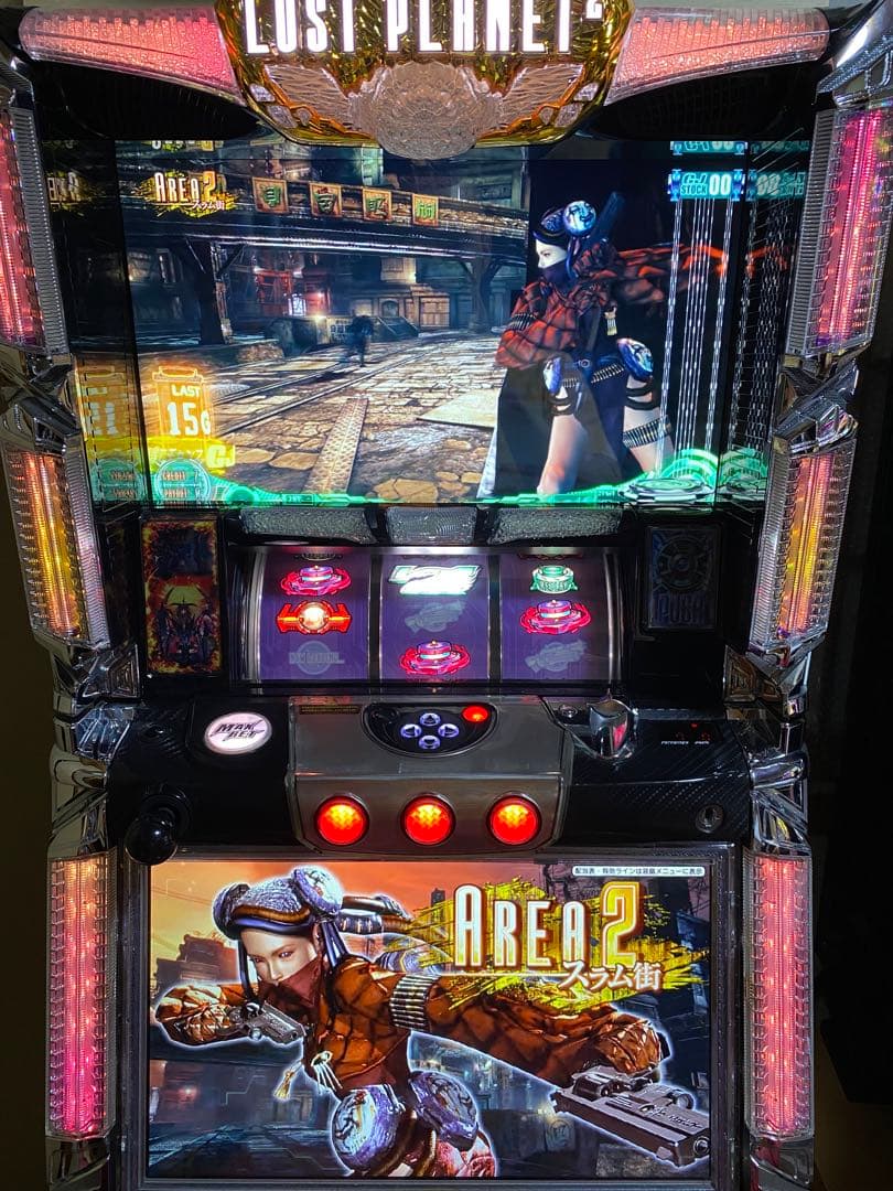 パチスロ　実機　ロストプラネット2　上部ユニットのみ