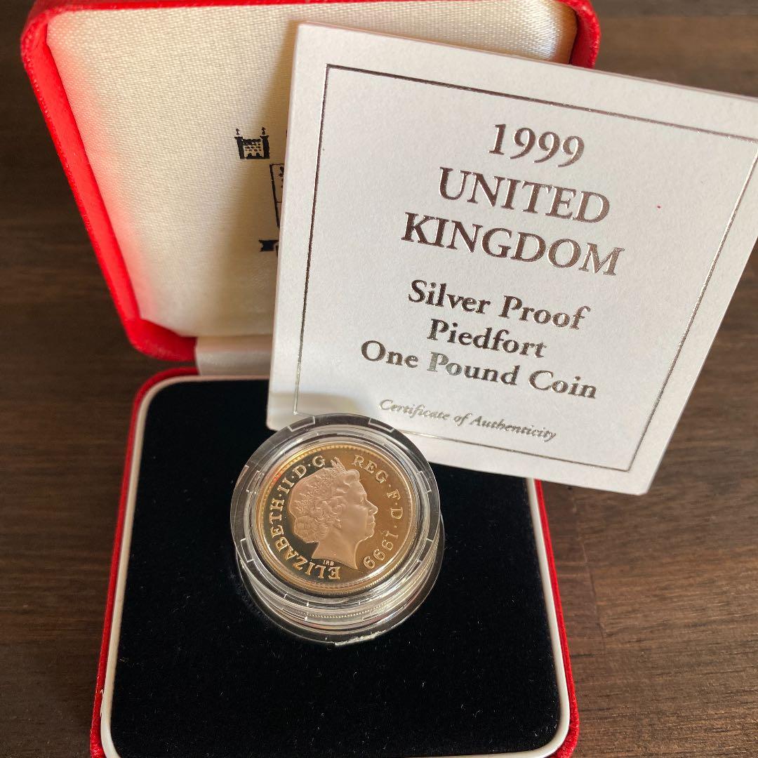 イギリス　1ポンド　ピエフォー　1999年