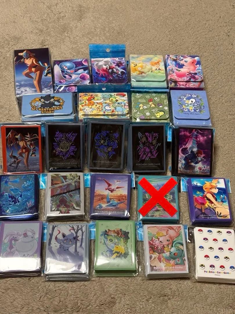 【新品未使用】ポケモンカードゲーム デッキケース デッキシールド まとめ売り