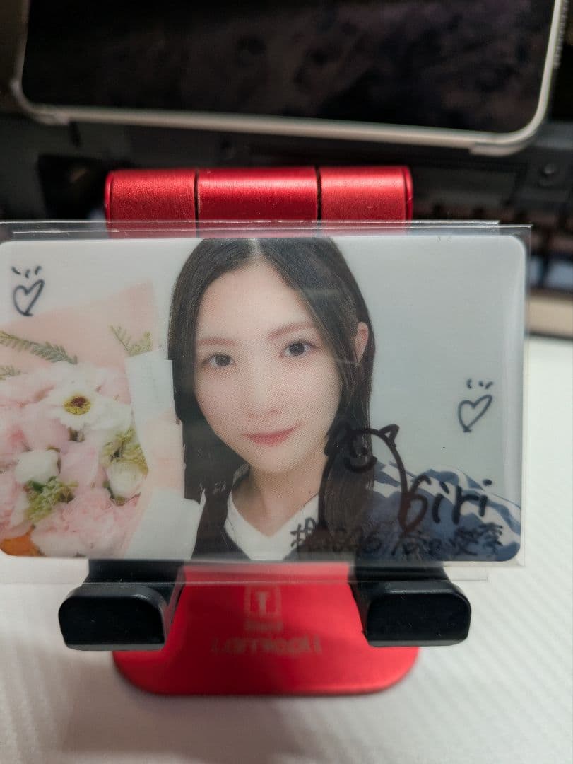 谷口愛季 直筆サイン 直筆メッセージカード