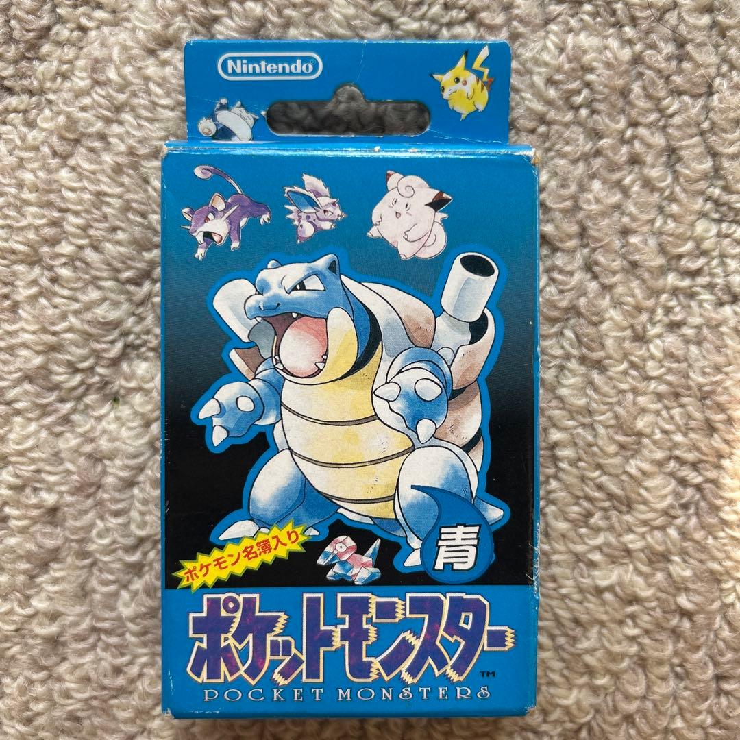 【希少品 カード未開封！】ポケモン トランプ カメックス ポケットモンスター