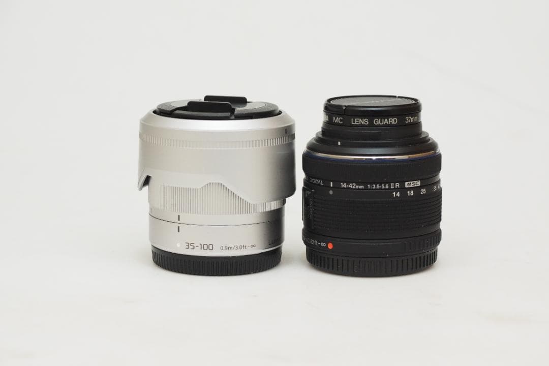 レンズ(ズーム) LUMIX G 35-100mm & M.ZUIKO 14-42mm II R