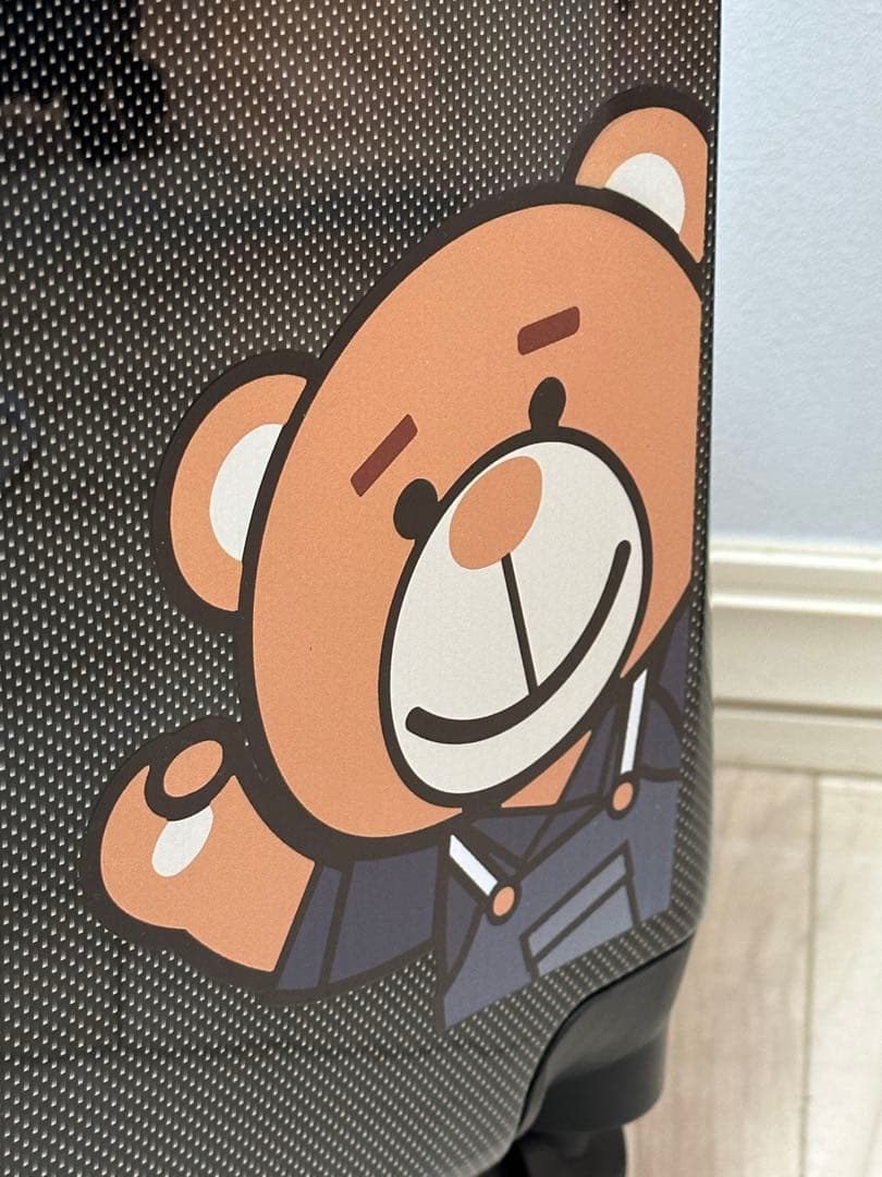 BMW ベアデザイン・ブラックキャリーケース（機内持ち込みサイズ）