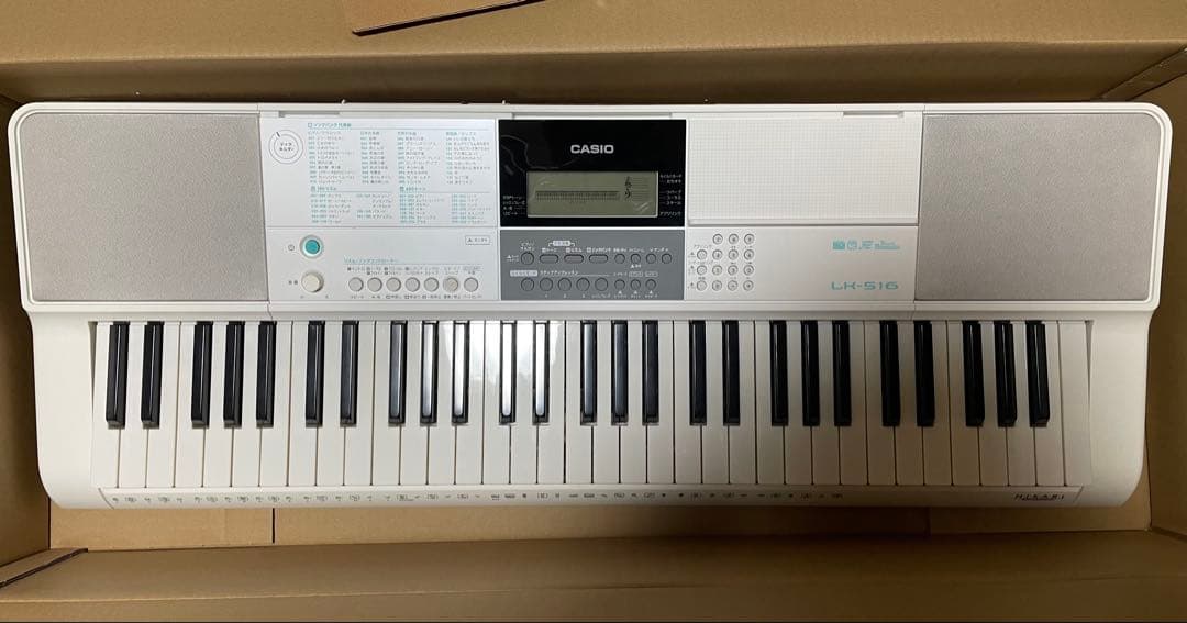 CASIO LK-516 キーボード　電子ピアノ