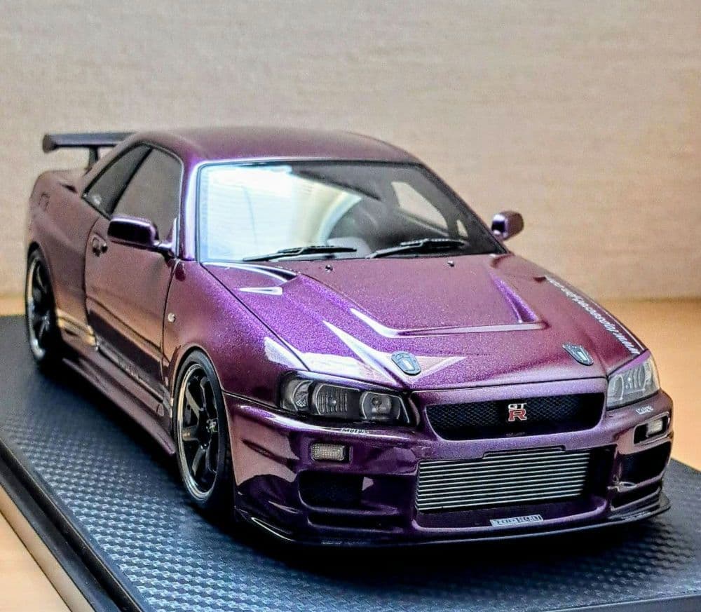 イグニッションモデル 1/18 TOP SECRET GT-R (BNR34)