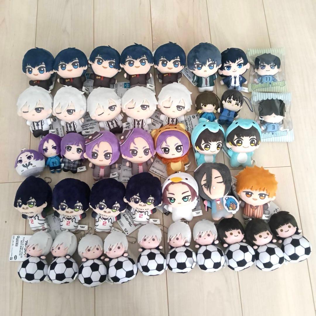 ブルーロック ぬいぐるみ ちびぐるみ まとめ売り 41体