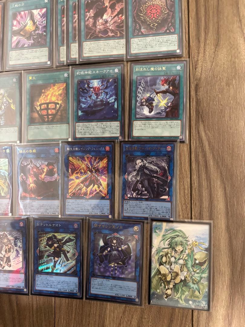 メルカリ便　デモンスミス白き森アザミナスネークアイ　大会優勝構築　スリーブ2重